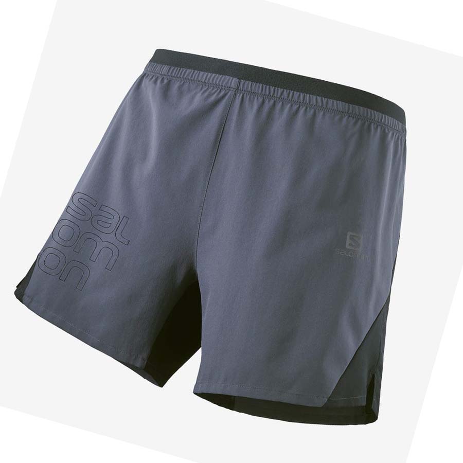 Bermudas Salomon CROSS 5\'\' Hombre Grises | MX 3166LIS